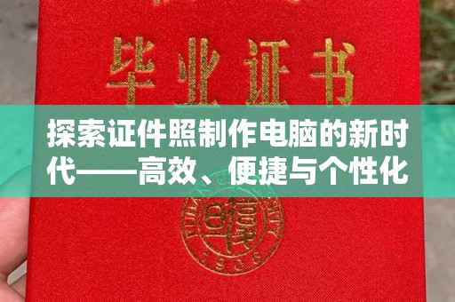 西安探索证件照制作电脑的新时代——高效、便捷与个性化